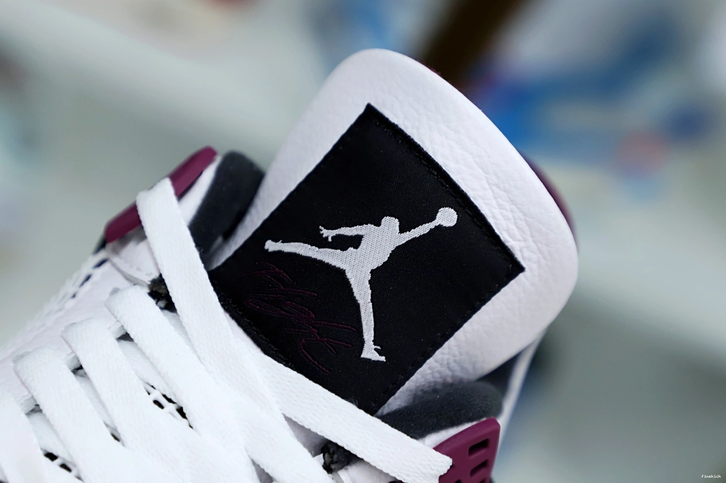X JORDAN RETRO 'BORDEAUX' 4 SAINT-GERMAIN AIR JORDAN PARIS AIR 0713